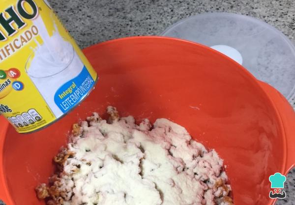 Receita de Pipoca de leite ninho - Passo 4