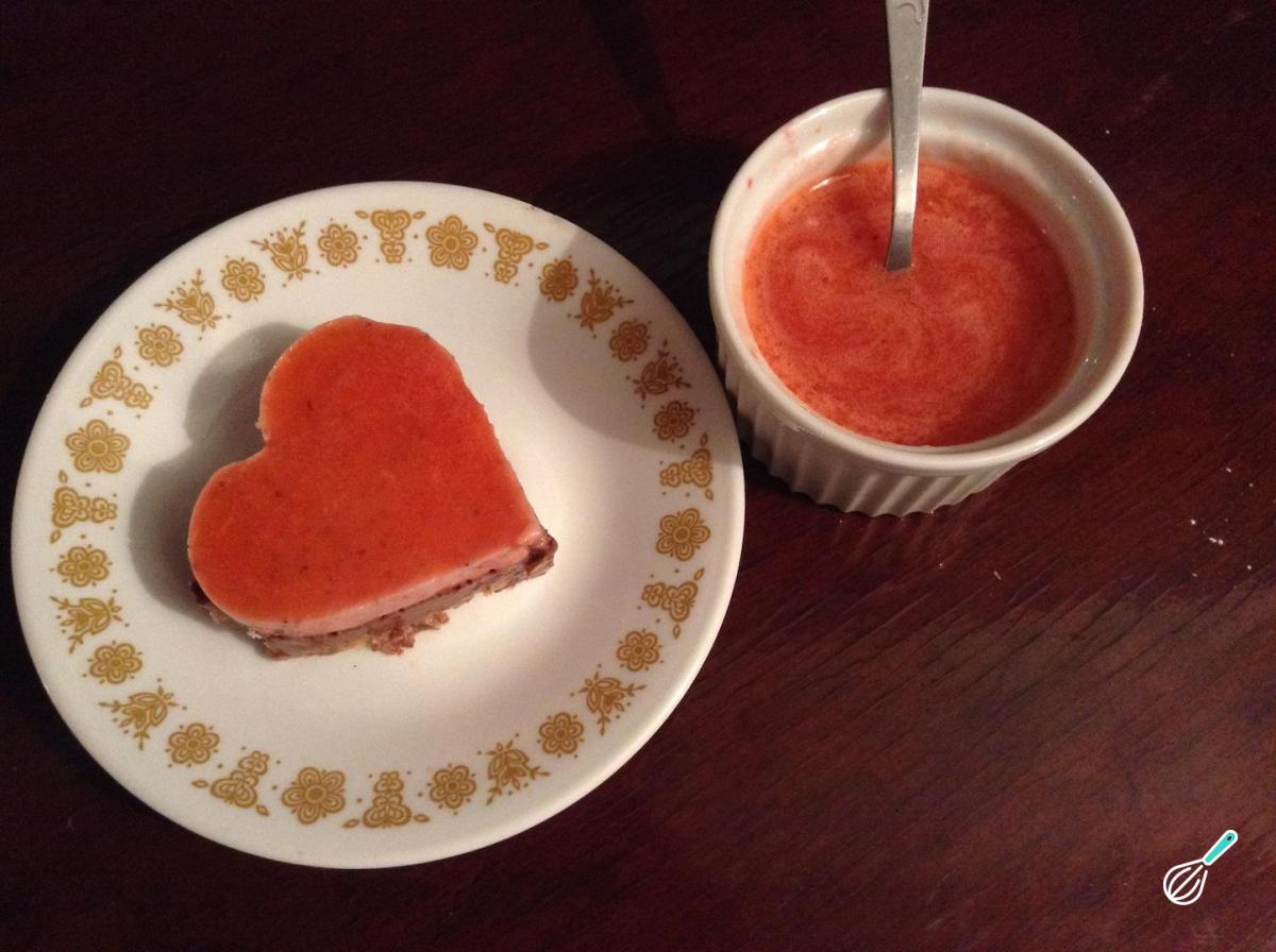 Receita de Coulis de morango