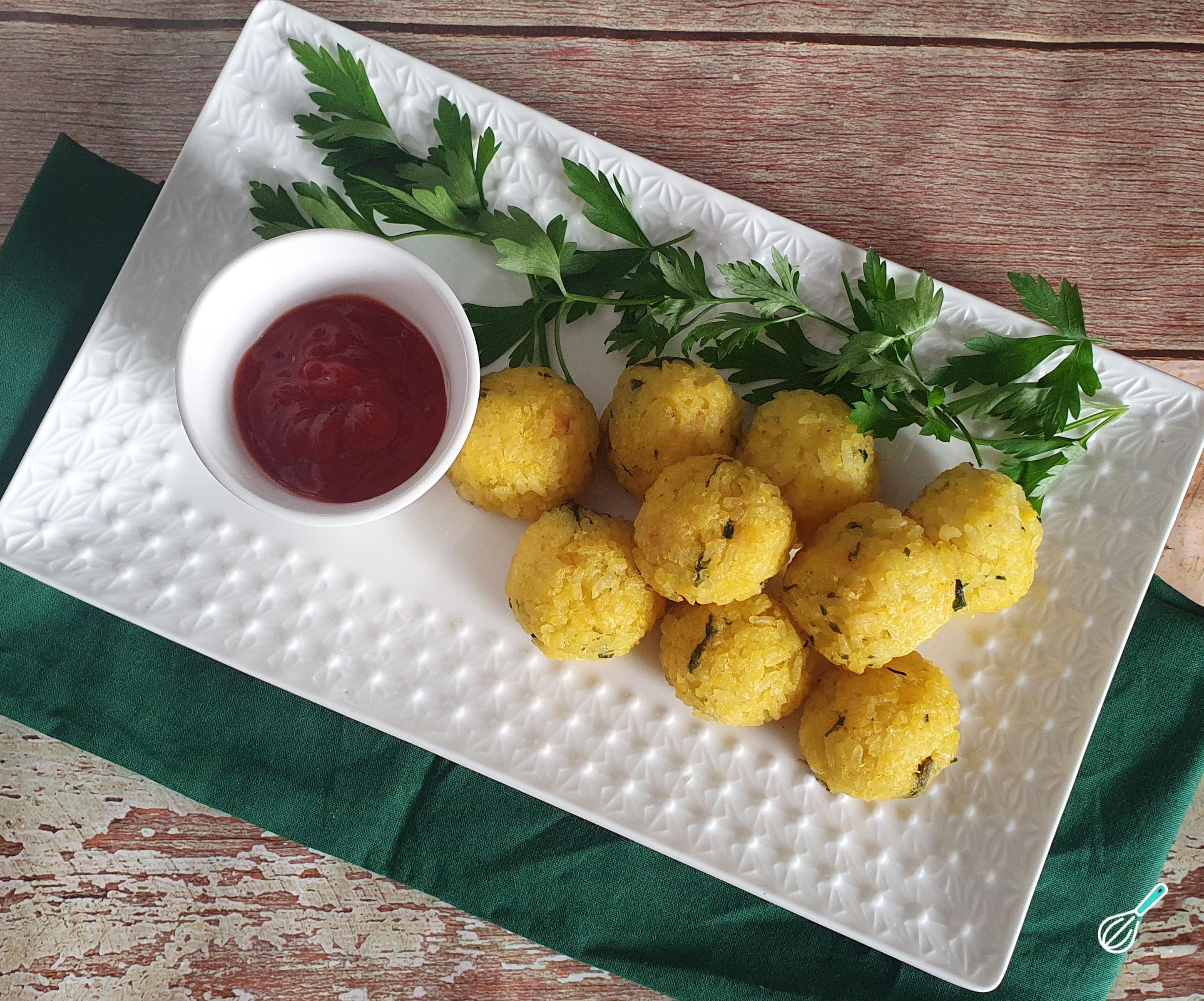 Bolinho de arroz sem farinha - Fácil