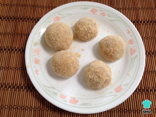 Receita de Almôndegas de quinoa e queijo - Passo 6