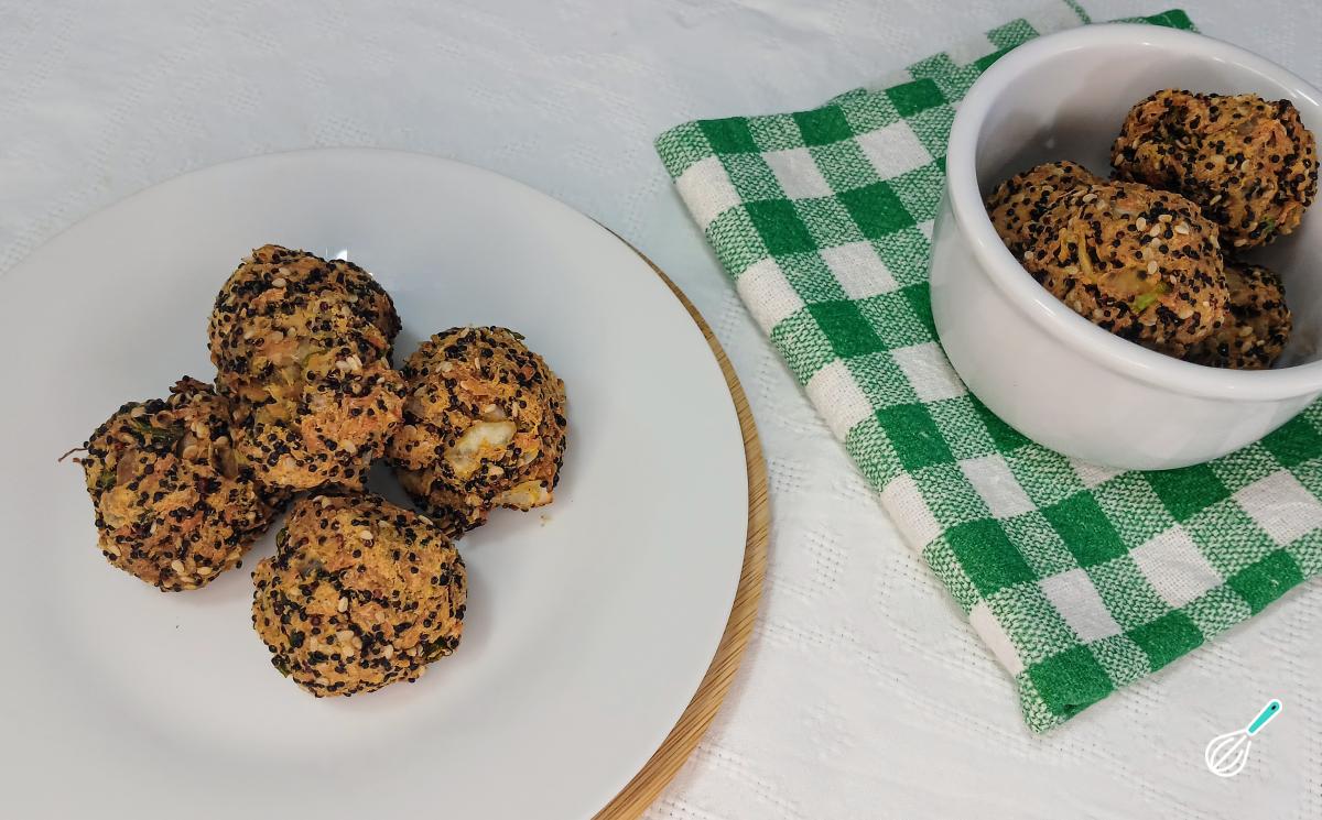 Receita de Bolinho de quinoa