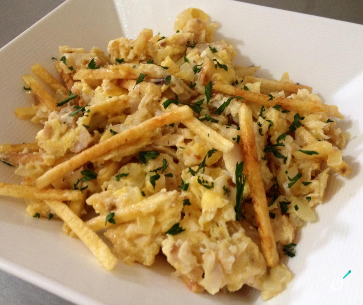 Receita de Bacalhau dourado