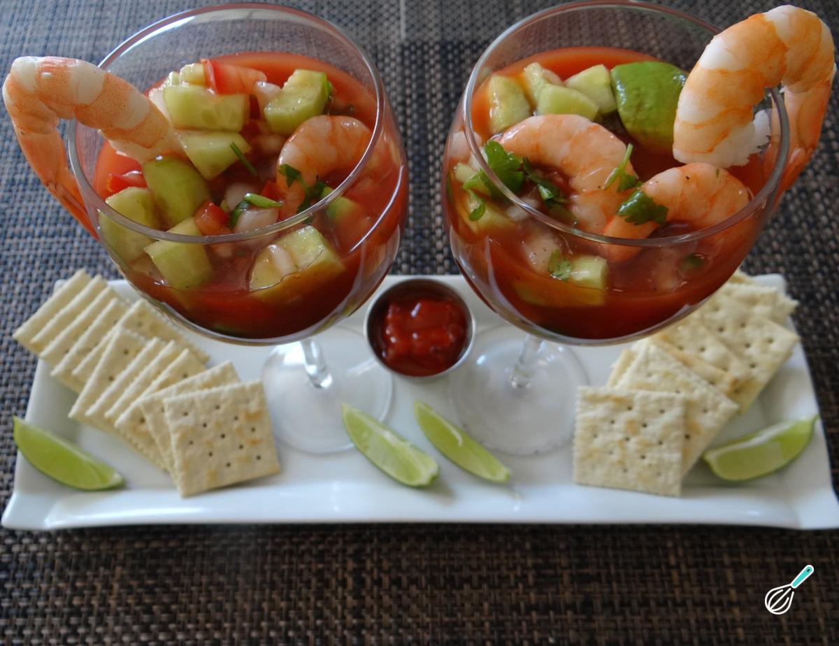 Receita de Coquetel de camarão fácil