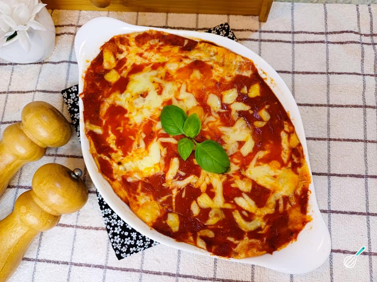 Receita de Nhoque de forno na travessa