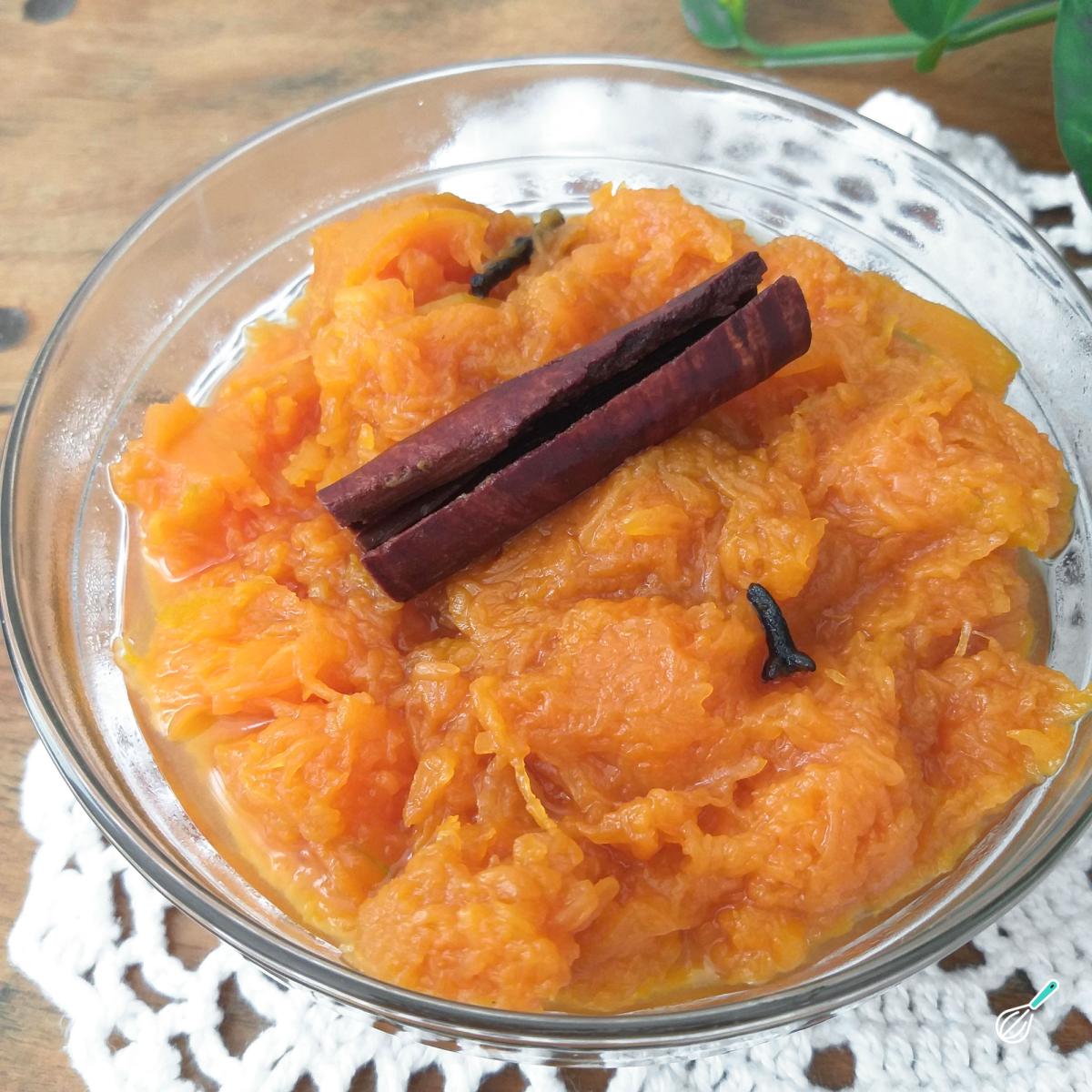 Receita de Doce de abóbora com adoçante