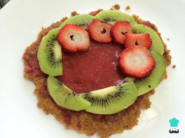 Receita de Pizza de frutas para crianças - Passo 5