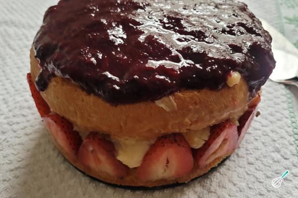 Receita de Torta fraisier
