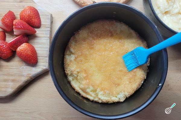 Receita de Torta fraisier - Passo 13