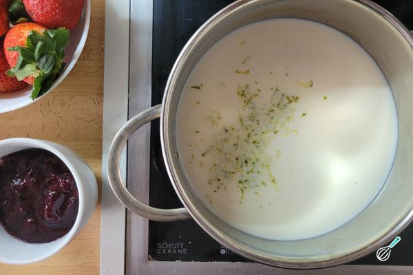Receita de Torta fraisier - Passo 2
