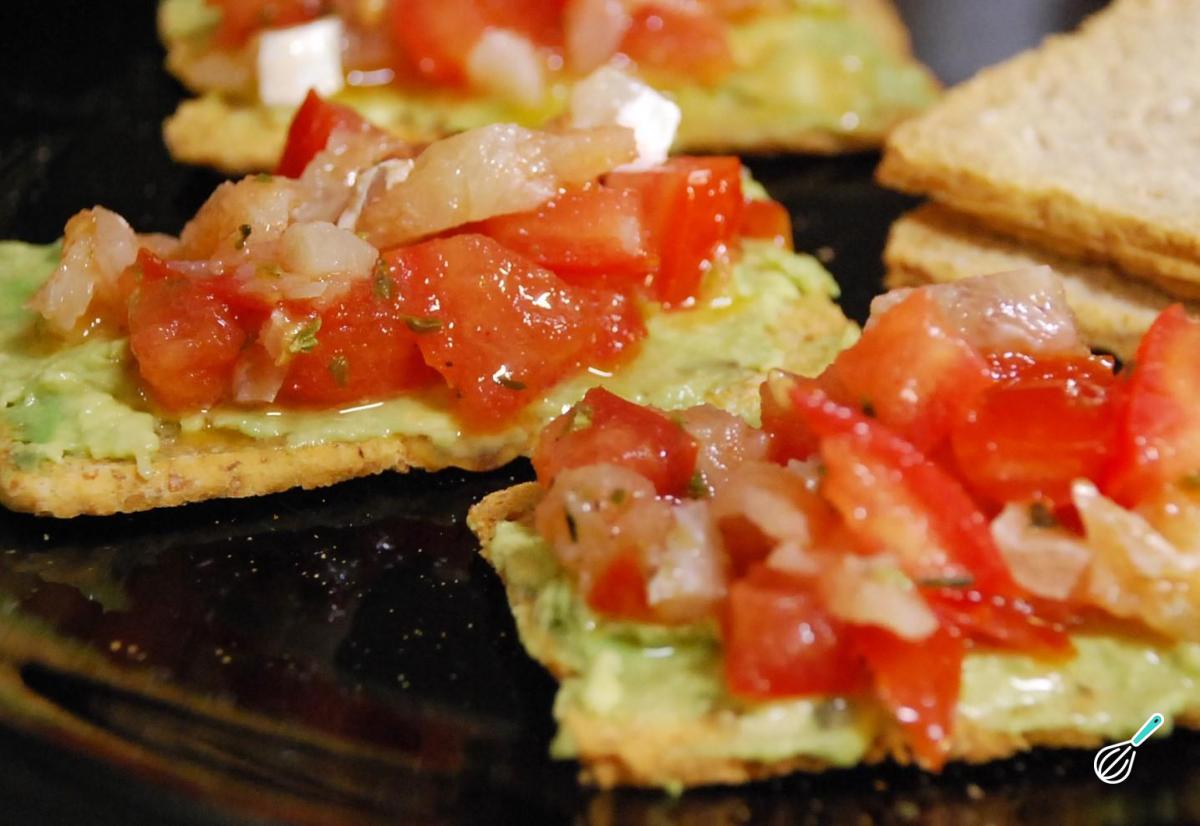 Receita de Canapés de bacalhau