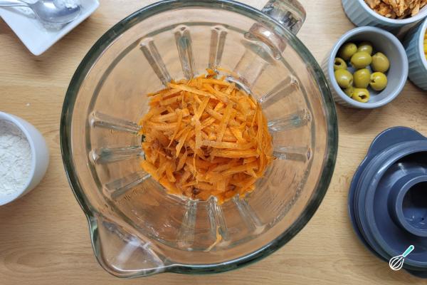 Receita de Torta de cenoura - Passo 2