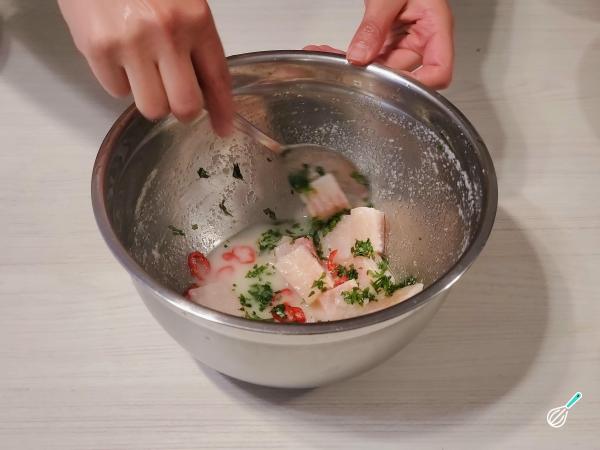 Receita de Ceviche de linguado - Passo 6