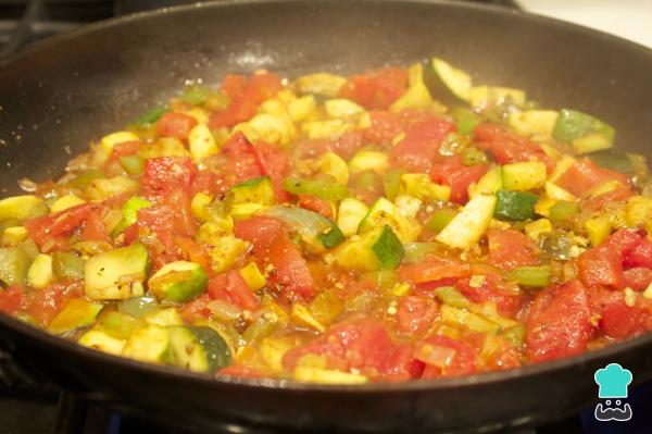 Receita de Arroz com Ratatouille - Passo 1