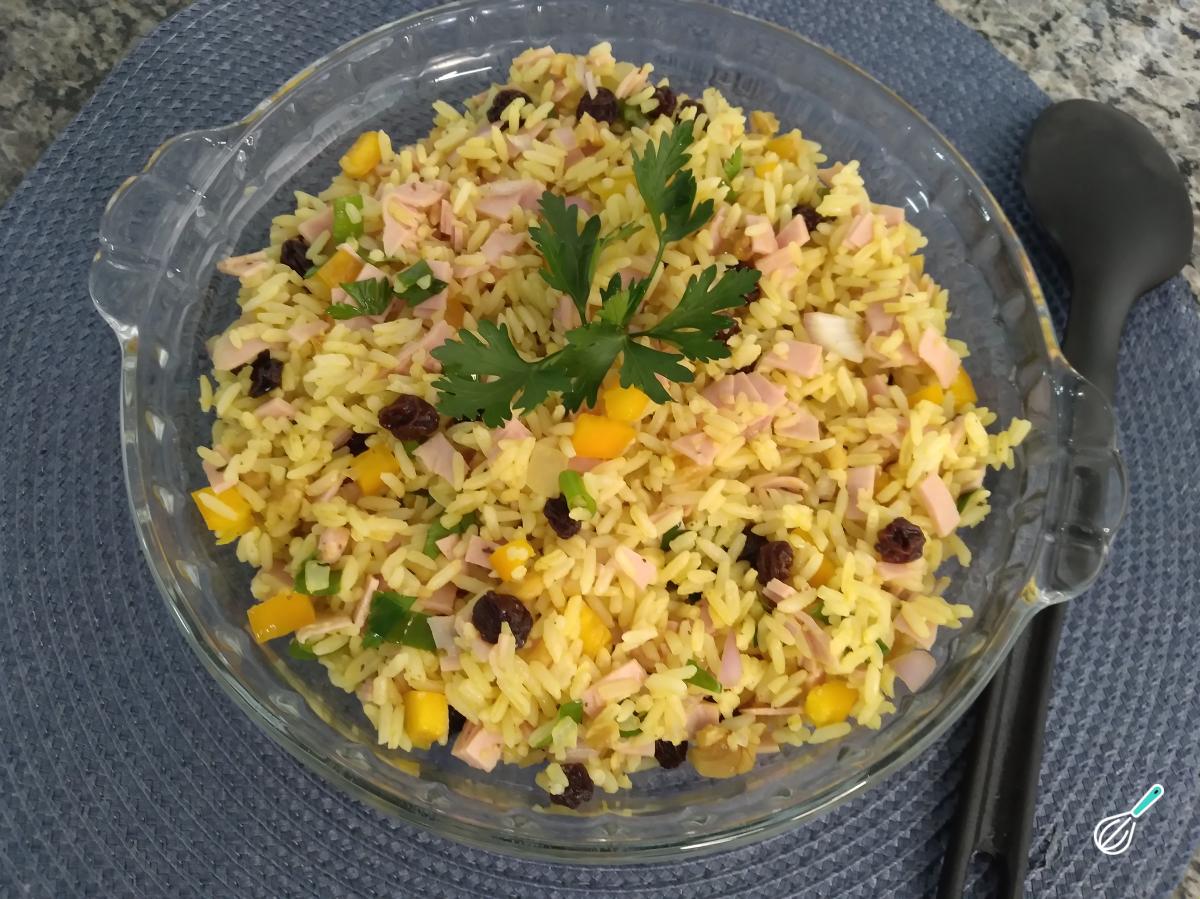 Receita de Salada de arroz