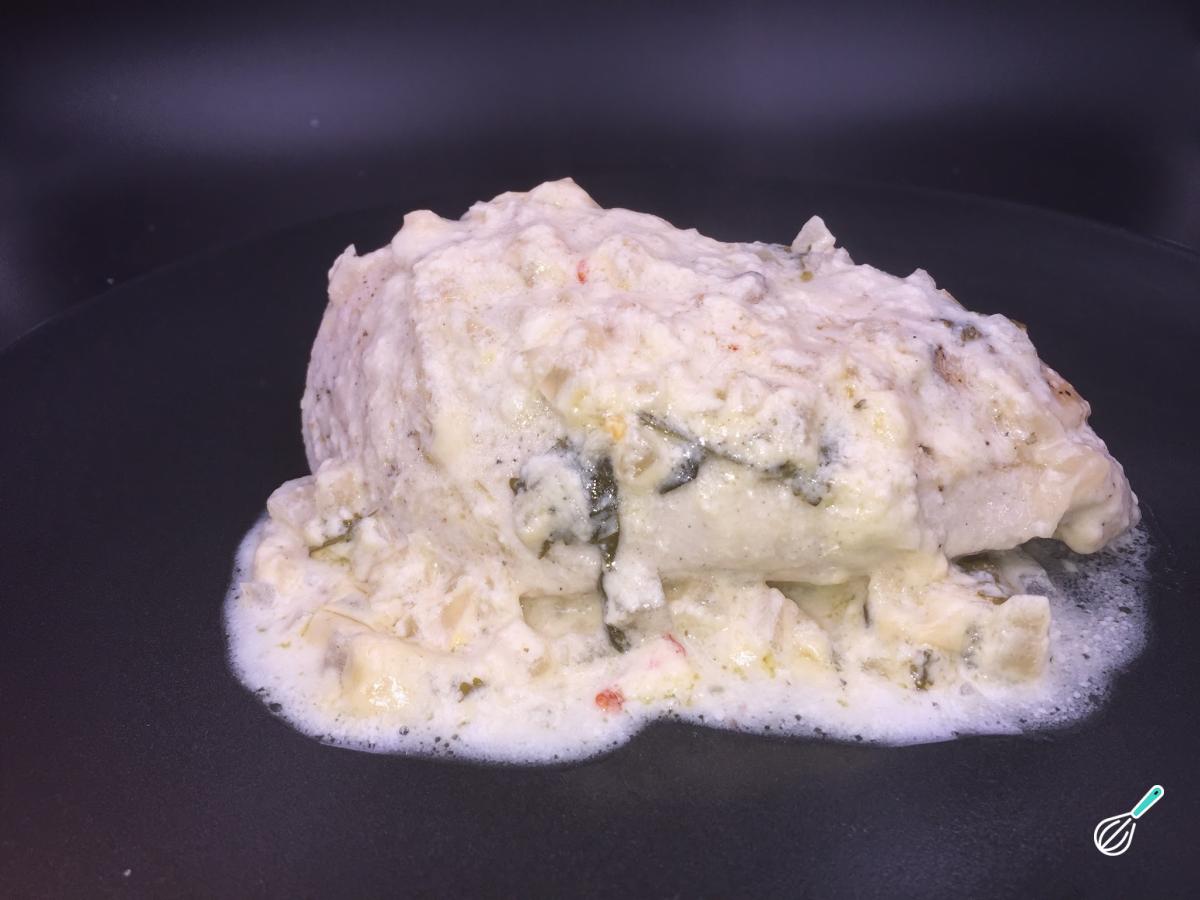 Receita de Peito de frango com creme de leite