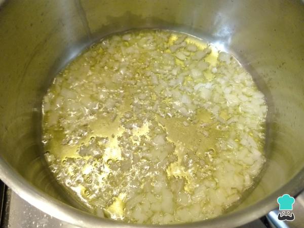 Receita de Arroz à grega com frango - Passo 1