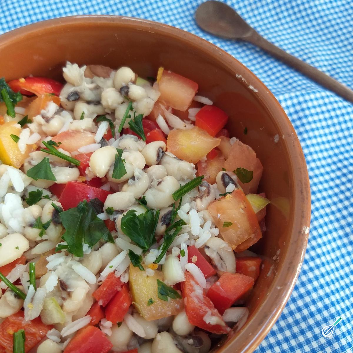 Receita de Baião de dois com arroz e feijão já cozidos