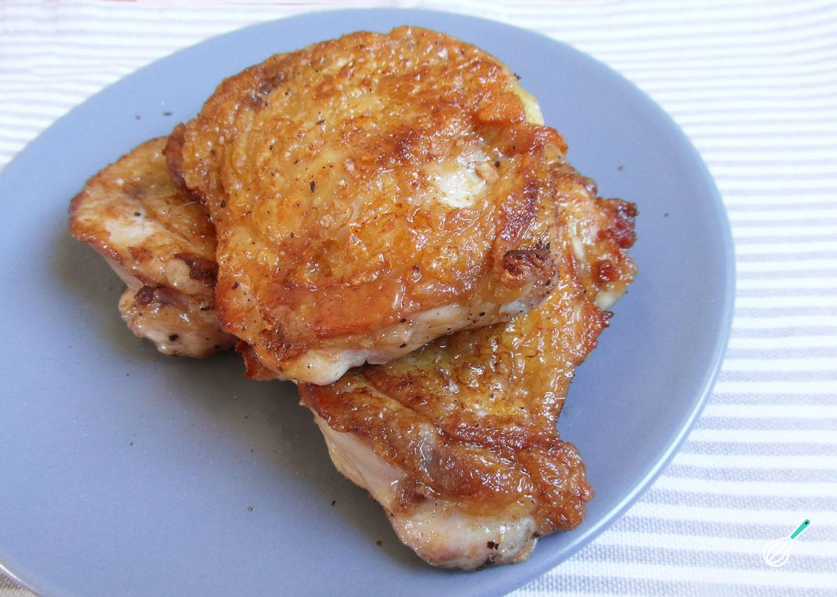 Receita de Sobrecoxa de frango crocante