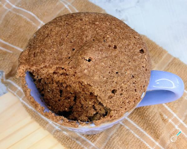 Receita de Bolo de caneca low carb - Passo 6