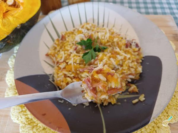 Receita de Risoto de abóbora com carne seca - Passo 8