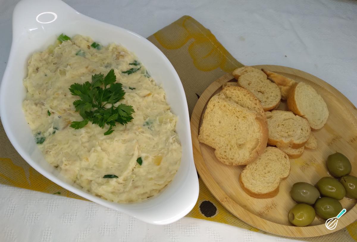 Receita de Brandade de bacalhau