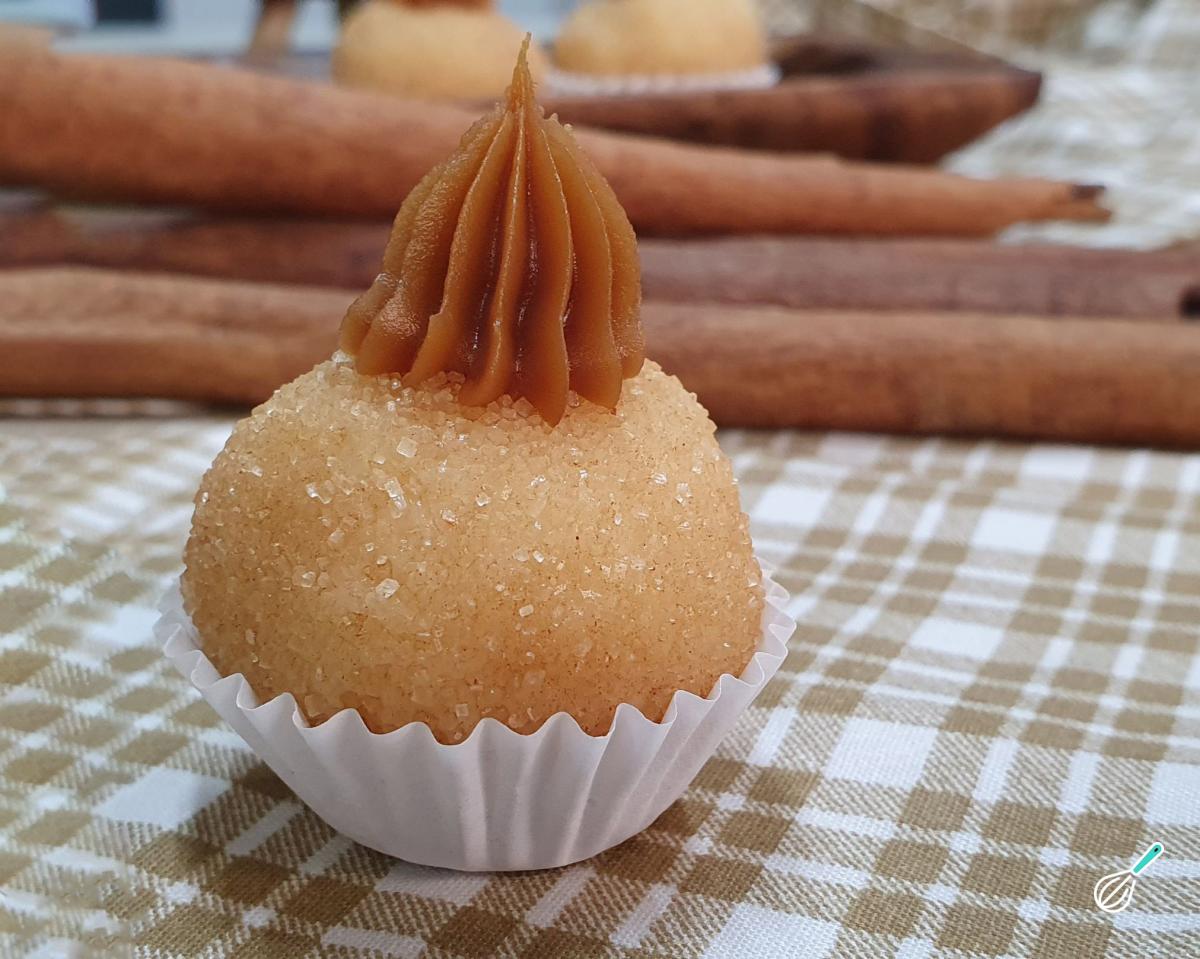 Receita de Brigadeiro gourmet de churros