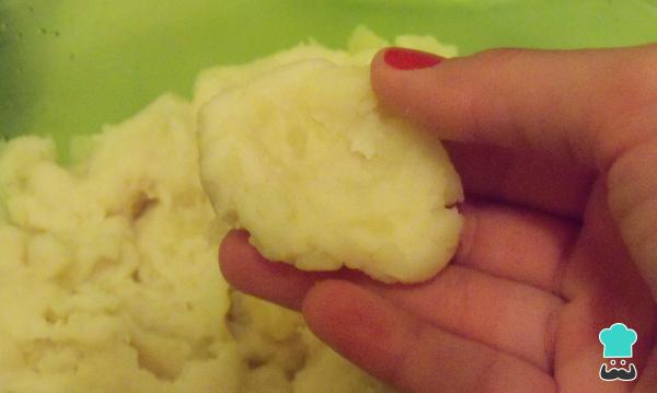 Receita de Coxinha de batata doce - Passo 1