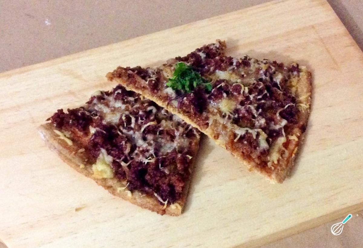 Receita de Pizza barbecue caseira