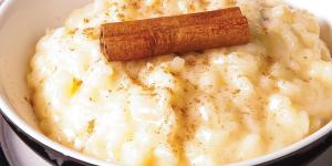 Arroz doce cremoso