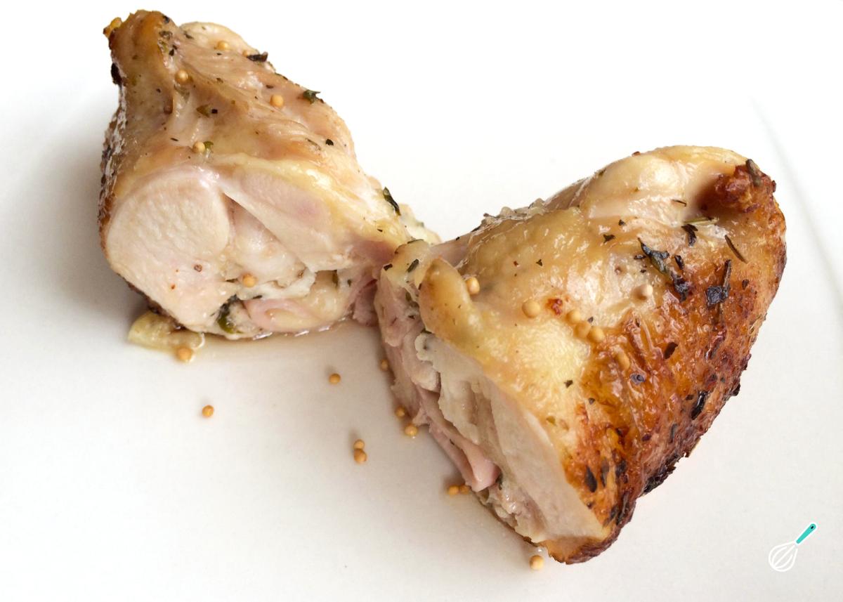 Receita de Coxa de frango desossada e recheada