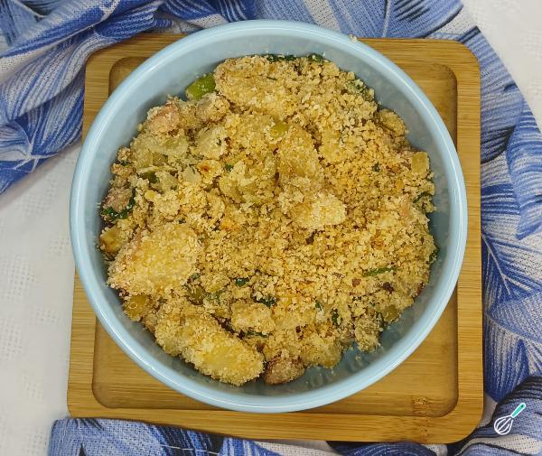 Receita de Farofa com abacaxi