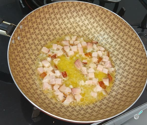Receita de Farofa com abacaxi - Passo 2
