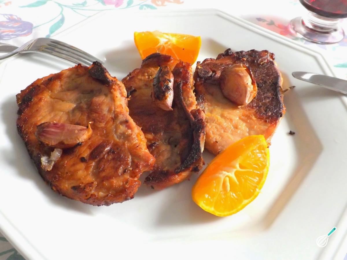 Receita de Bisteca ao molho de laranja