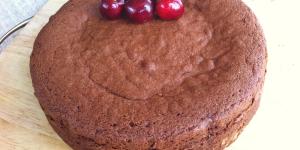 Pão de ló de chocolate