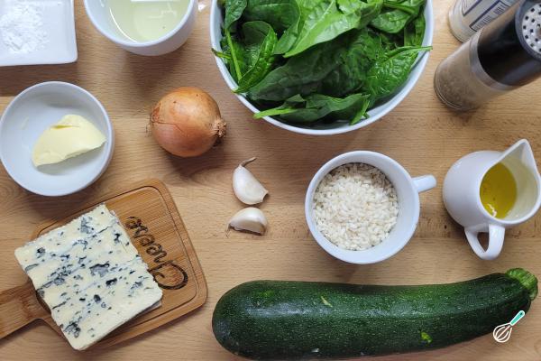 Receita de Risoto verde - Passo 1