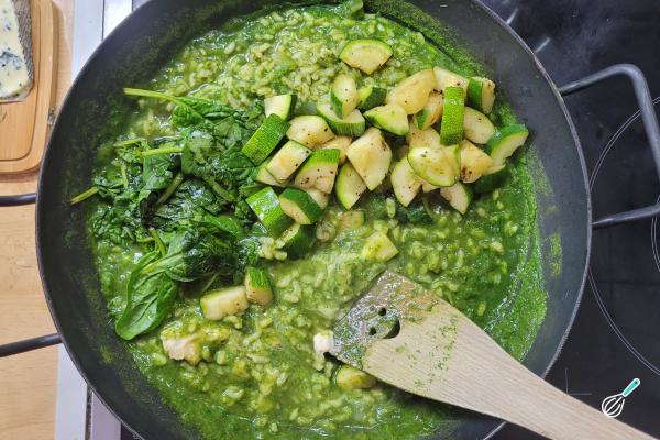 Receita de Risoto verde - Passo 9