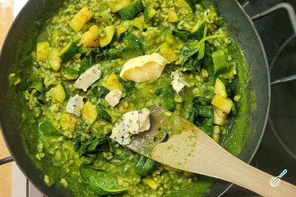 Receita de Risoto verde - Passo 10