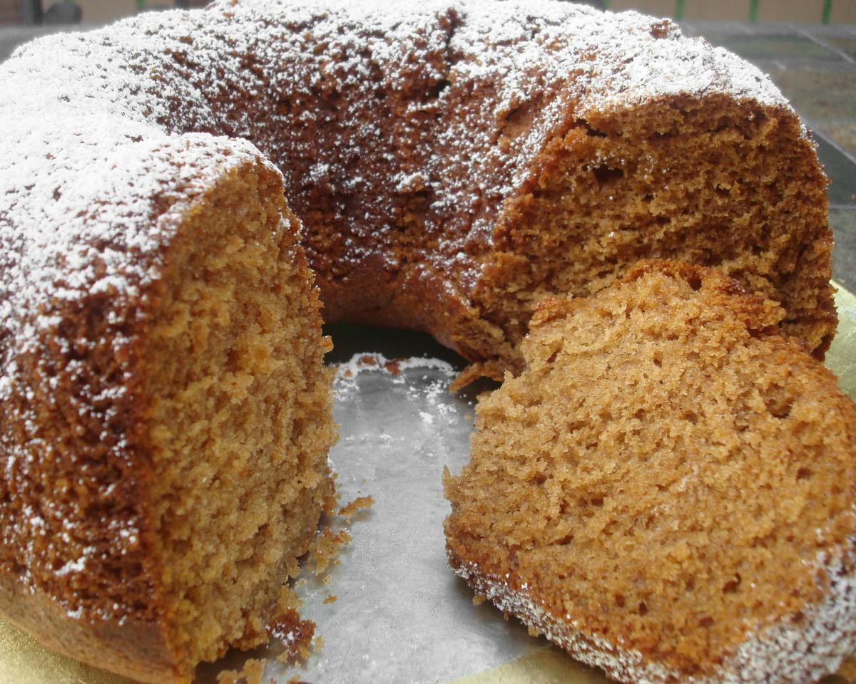 Receita de Bolo de canela e mel