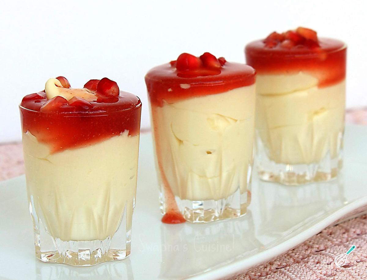 Receita de Mousse de leite Ninho com morango