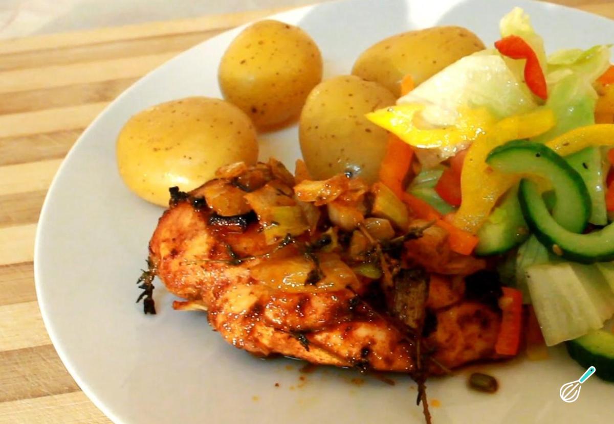 Receita de Frango com páprica