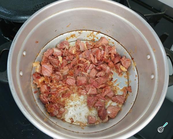 Receita de Arroz carreteiro tradicional - Passo 3