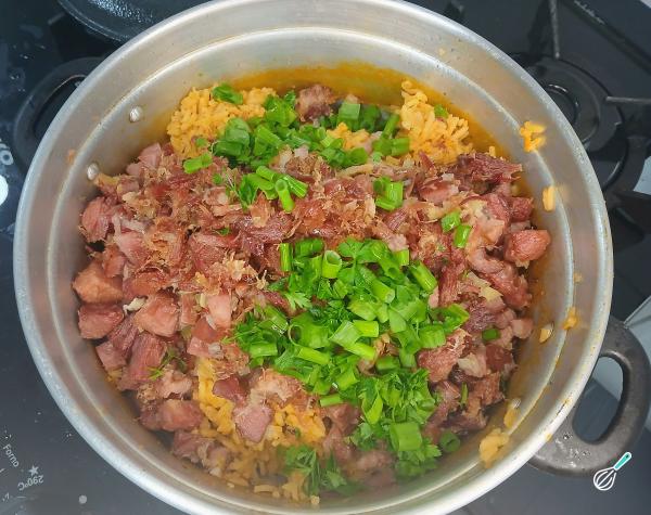 Receita de Arroz carreteiro tradicional - Passo 7