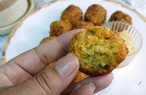 Receita de Falafel - Passo 9