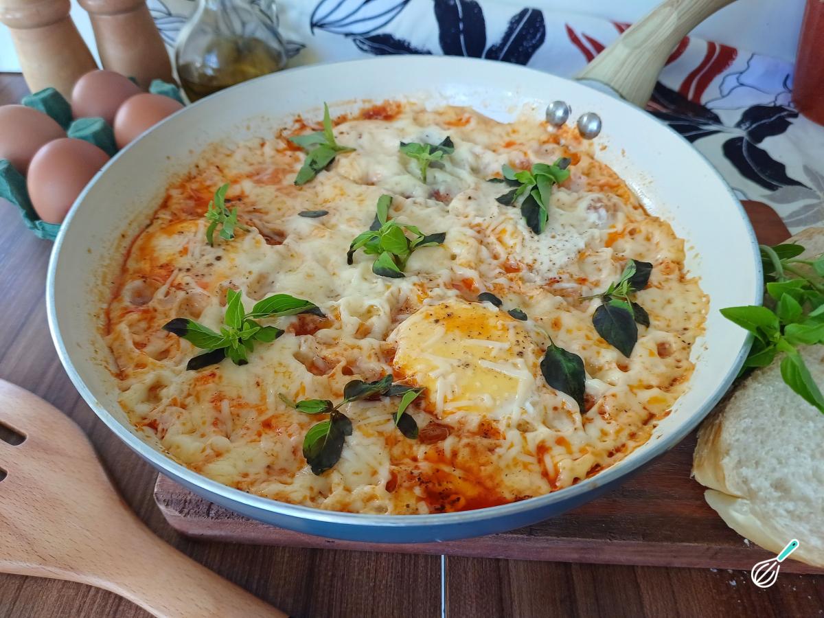 Receita de Ovos a parmegiana