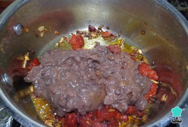 Receita de Ovos à Veracruzana - Passo 3