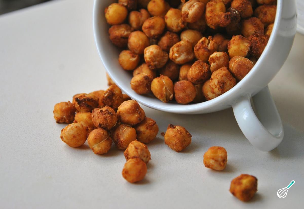 Receita de Grão de bico crocante