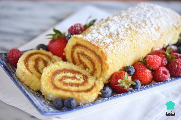 Receita de Rocambole de doce de leite - Passo 6