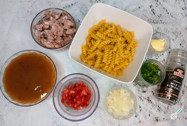 Receita de Macarrão com linguiça toscana - Passo 1