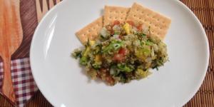 Receita de Salada de quinoa simples