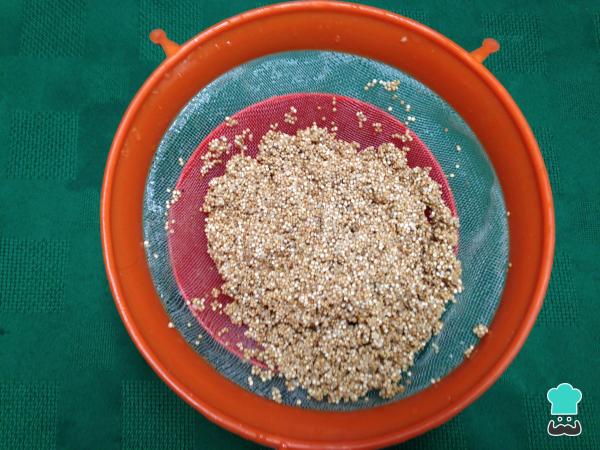 Receita de Salada de quinoa simples - Passo 2